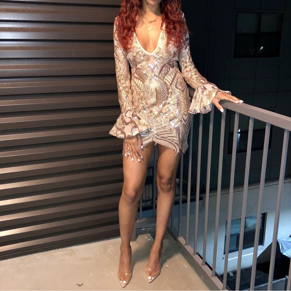 Elegant Sequin Dress